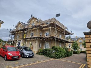 Residential scaffolding in Essex